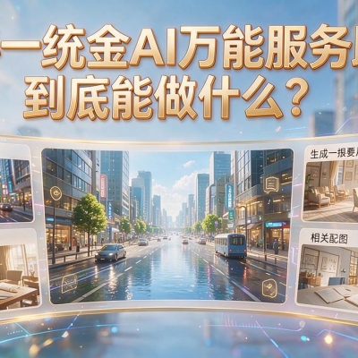 揭秘一统金AI万能服务助手，它到底能做什
